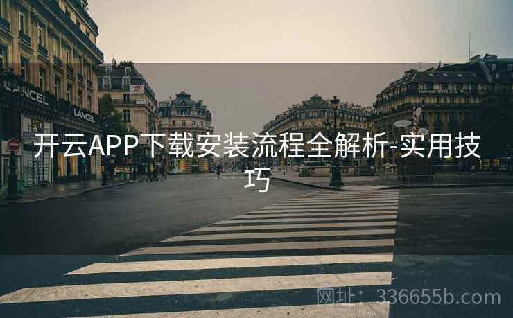开云APP下载安装流程全解析-实用技巧